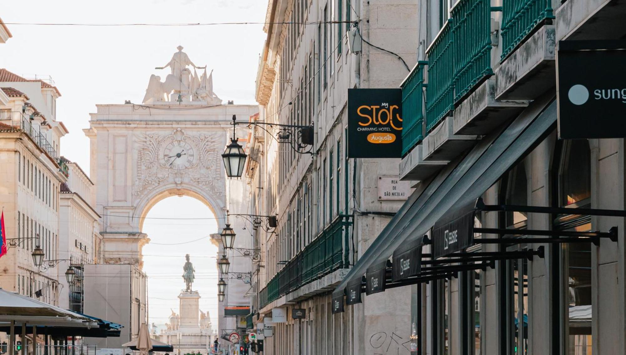 My Story Hotel Augusta Lisboa Kültér fotó